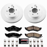 Power Stop 1999 Dodge Dakota Front Z23 Coated Brake Kit