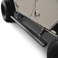 Westin 07-18 Jeep Wrangler JK Unlimited Pro-e Electric Running Boards - Textured Black