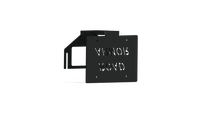 Road Armor 3.6in Offset Fairlead Mount - Tex Blk