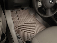 WeatherTech 12+ Nissan Versa Front Rubber Mats - Tan