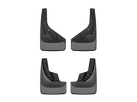 WeatherTech 21-25 Volkswagen Taos Front & Rear Mudflaps - Black