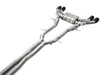 AWE Tuning 2021+ Cadillac CT4-V Blackwing SwitchPath Exhaust - Diamond Black Tips