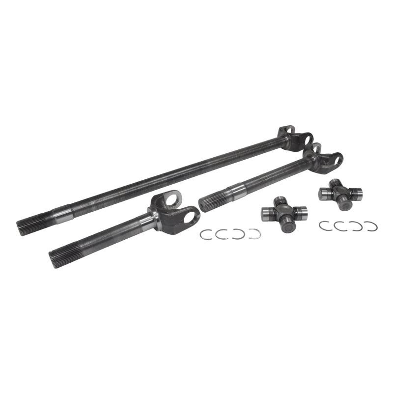USA Standard 4340 Chrome-Moly Replacement Axle Kit For 77-91 GM Dana 60 Front / 35 Spline