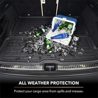 3D MAXpider 17-24 Chrysler Pacifica Behind 3Rd Row Kagu Black Cargo Liner