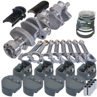 Eagle Chevy LT1 350 1Pc 3.480in Crank 6.000in I-Beam Rods -5cc 4.040in Pistons Rotating Assembly
