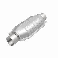 MagnaFlow Univ Cat Conv 2.25in Inlet/Outlet Ctr/Ctr Oval 12in Body L x 6.5in W x 16in Overall L