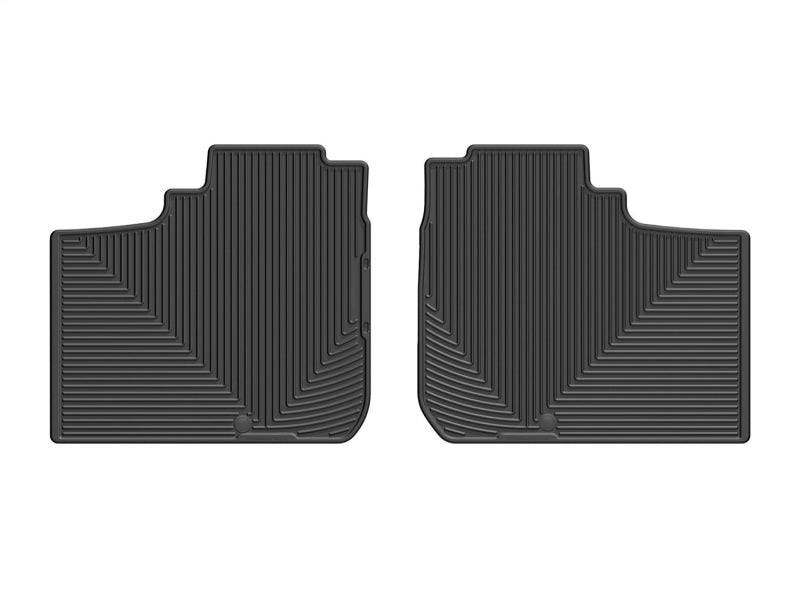 WeatherTech 2019+ Dodge Ram Truck 1500 Rear Rubber Mats - Black
