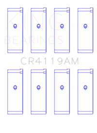 King Engine Bearings Mitsubishi 4G93 (Size STD) Performance Rod Bearing Set