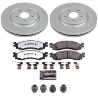 Power Stop 2010 Ford Taurus Front Z36 Coated Truck & Tow Brake Kit