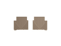 WeatherTech 07-12 Nissan Altima Rear Rubber Mats - Tan