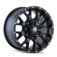 Mayhem 8015 Warrior 20x9 / 8x170 BP / 18mm Offset / mm Hub Matte Black Wheel