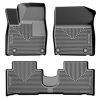 Husky Liners 22-24 Hyundai Ioniq 5 (w/ Sliding Center Consol) WB Frnt & 2nd Row Floor Liners - Black