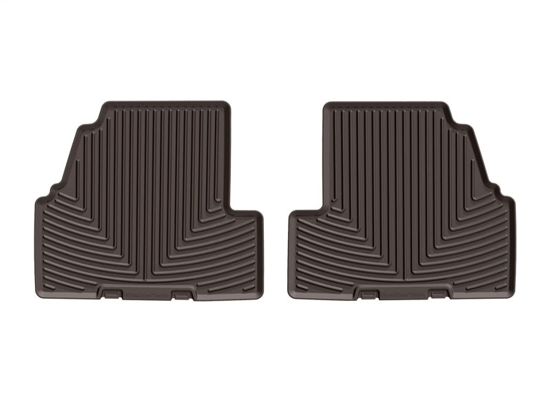 WeatherTech 2014-2019 Chevrolet Trax Rear Rubber Mats - Cocoa