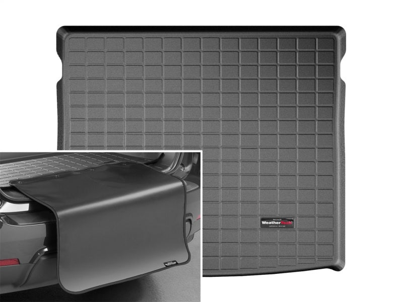 WeatherTech 2016+ BMW X1 (vehicles with standard rear seats) Cargo Liner w/ Bumper Protector - Black