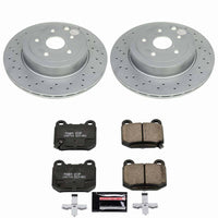 Power Stop 2021 Subaru WRX Rear Z23 Coated Brake Kit