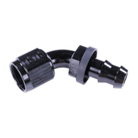 Russell 8AN Twist-Lok 60 Degree Hose End - Black