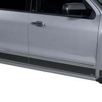 Putco 2021 Ford F-150 Super Cab 6.5ft Short Box Black Platinum Rocker Panels (4.25in Tall 12pcs)
