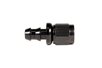 Fleece Performance Universal -6AN Straight to Hose Barb - Black