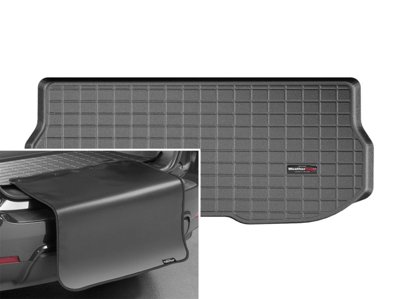WeatherTech 11-17 Nissan Quest Cargo Liner w/ Bumper Protector - Black