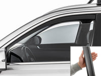 WeatherTech 20-25 Hyundai Palisade Front Front Side Window Deflectors - Matte Blk
