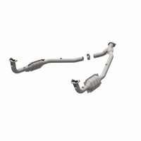 MagnaFlow DF Cat. Conv 97 Land Rover Defender 90 4.0L Y-Pipe Assy / 96-99 Discovery 4.0L Y-Pipe Assy