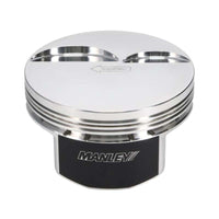 Manley Chevrolet LS Piston Set - 4.065in Bore 1.115in CH, -4.00 CC