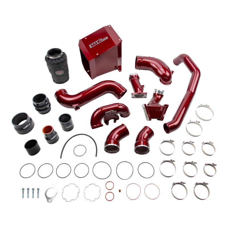 Wehrli 06-07 Chevrolet 6.6L Duramax LBZ Stage 2 High Flow Bundle Kit - WCFab Grey