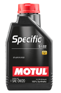 Motul 1L OEM Synthetic Engine Oil ACEA A1/B1 Specific 5122 0W20