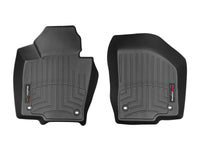 WeatherTech 2007 Volkswagen Passat Front FloorLiner - Black (Oval Twist Retention; Auto Trans Only)