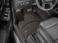 WeatherTech 2018+ Chevrolet Traverse (w/Bench 2nd Row) Front FloorLiner HP - Cocoa