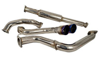 Injen 13--19 Ford Focus ST 2.0L (t) 3.00in Cat-Back Stainless Steel Exhaust System w/Titanium Tip