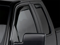 WeatherTech 04-08 Ford F150 Super Cab Front & Rear Side Window Deflectors - Dark Smoke