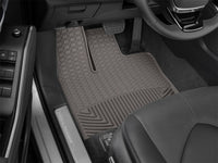 WeatherTech 2020-2022 Toyota Highlander Front Rubber Mats - Cocoa