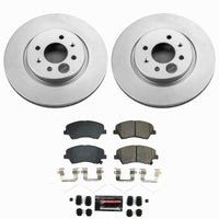Power Stop 18-22 Hyundai Accent Front Z23 Coated Brake Kit