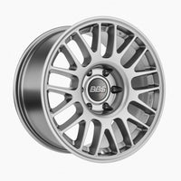 BBS TS-M 18x9in - 5x130 - 84.1 CB - ET25 - Satin Silver Wheel