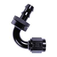 Russell 6AN Twist-Lok 120 Degree Hose End - Black