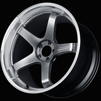 Advan GT Premium Version 19x10.0 / +30 ET / 5x112 / 66.5mm Bore / Machining and Hyper Platinum Black
