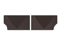 WeatherTech 2011+ Toyota Sienna Rear Rubber Mats - Cocoa