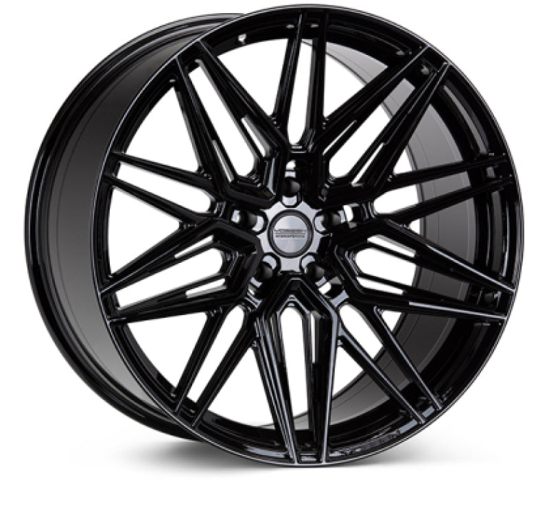 Vossen HF-7 21x10 / 5x120 / ET32 / 72.56 / Deep - Gloss Black Wheel