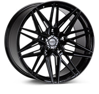 Vossen HF-7 21x10 / 5x120 / ET32 / 72.56 / Deep - Gloss Black Wheel