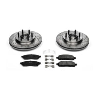 Power Stop 06-08 Lincoln Mark LT Front Z23 Evolution Brake Kit