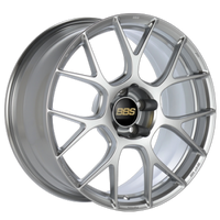 BBS RE-V7 18x8 5x100 ET45 Diamond Silver Wheel