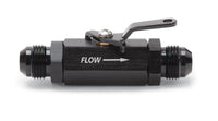 Russell Performance Shutoff Valve -10 AN Male Black Finish