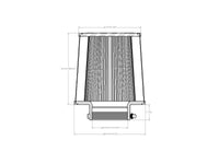 aFe Magnum FORCEintake Replacement Air Filter w/ D2 Dura-Dry Media 4in F x 8in B x 7in T x 8inH