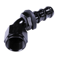 Russell 10AN Twist-Lok 60 Degree Hose End - Black