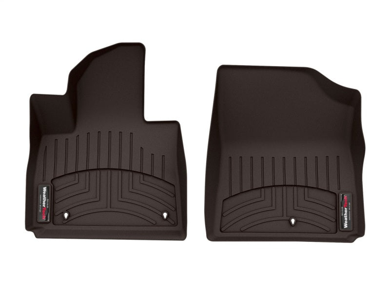 WeatherTech 2021+ Hyundai Santa Fe Hybrid Front FloorLiner - Cocoa