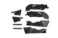 DV8 21-25 Ford Bronco Rear Aluminum Inner Fenders - Black
