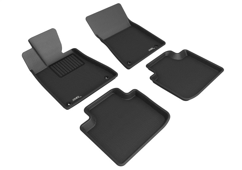 3D MAXpider 05-11 Lexus Gs Kagu Floor Mat- Black R1 R2