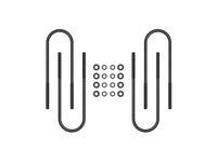 ICON 99-10 Ford F-250/F-350 Rear 15in U-Bolt Kit