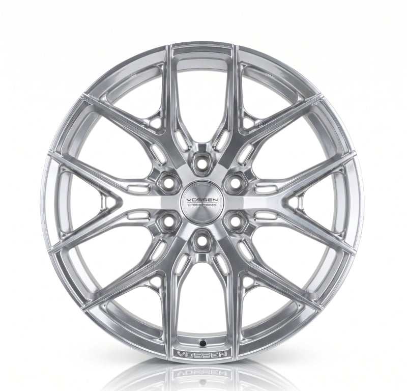 Vossen HF6-4 20x9 / 8x165.1 / ET0 / 125.1 / Super Deep - Silver Polished Wheel